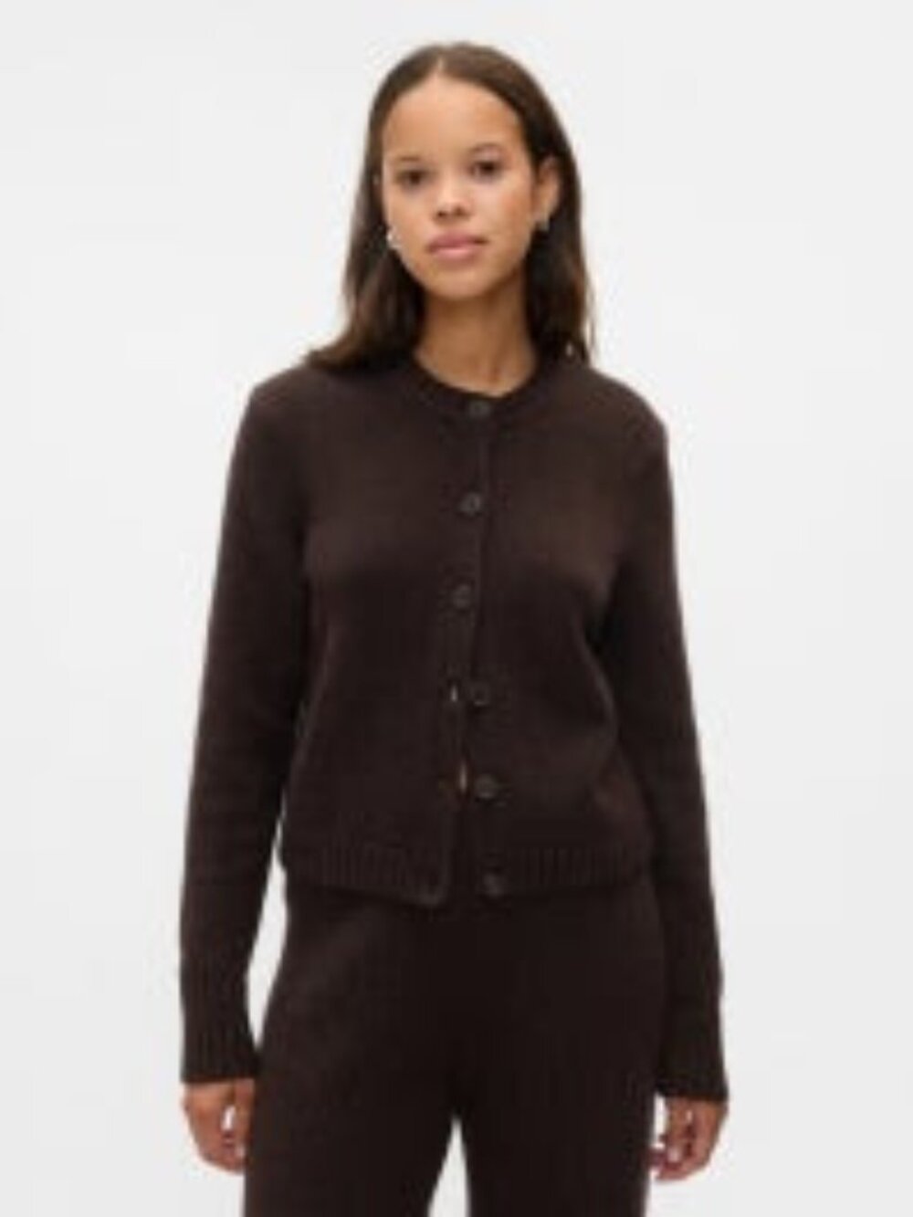 CashSoft Cropped Cardigan